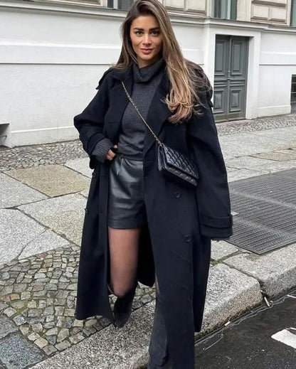 Garance | Manteau Long en Laine